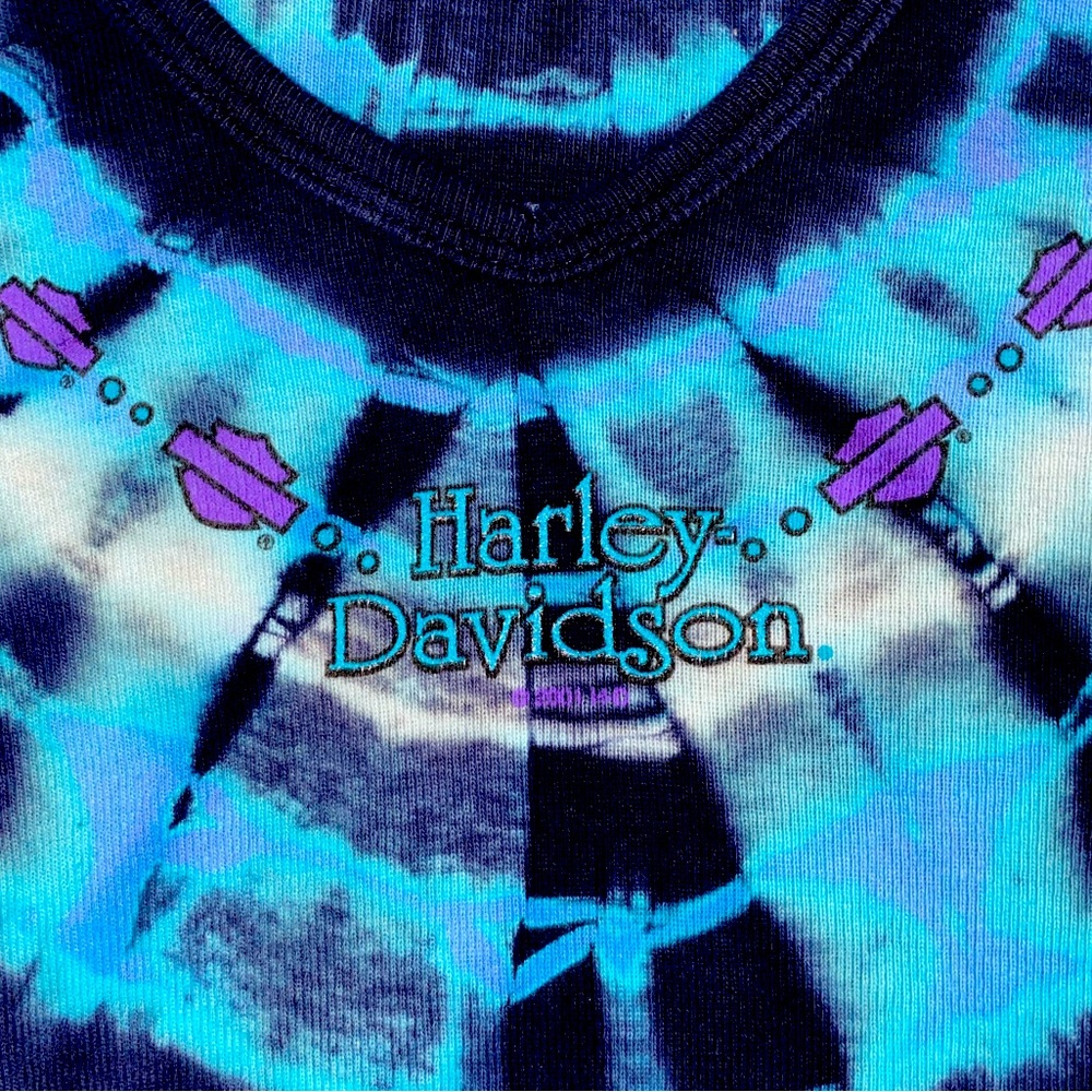 XL Vintage Harley Davidson Tye Dye Women’s shirt